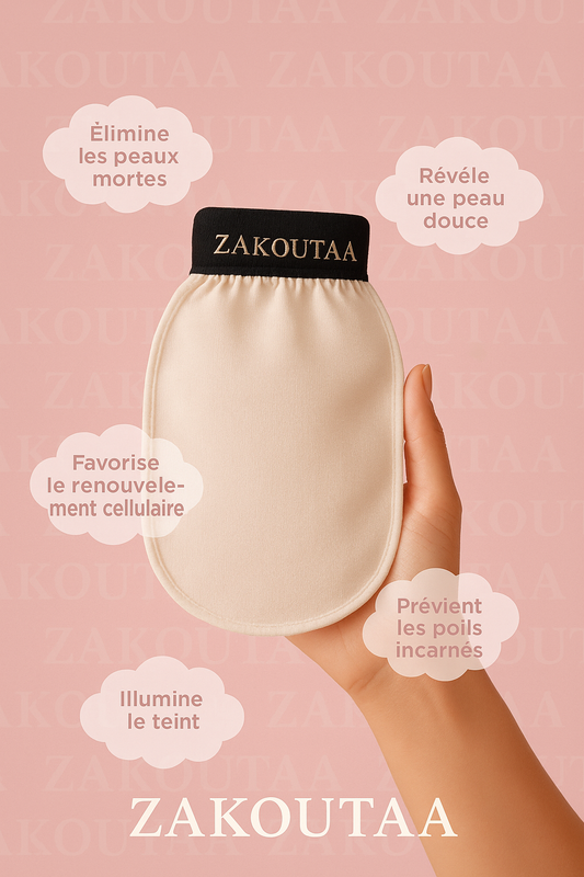 Comment Éviter la Déshydratation de la Peau avec le Gant en Soie de Zakoutaa ?