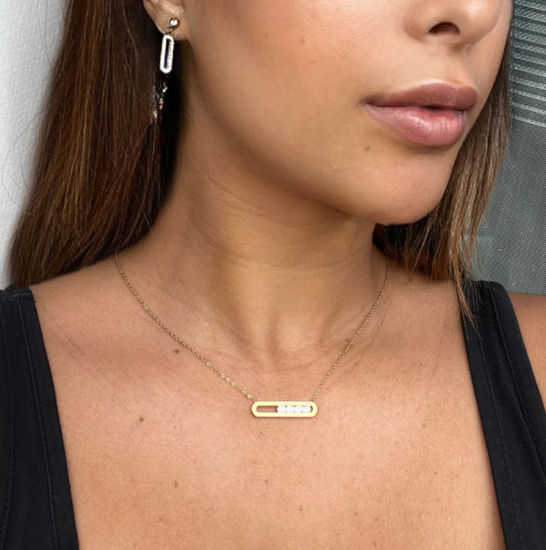 Collier zakoutaa diamant move - ZAKOUTAA
