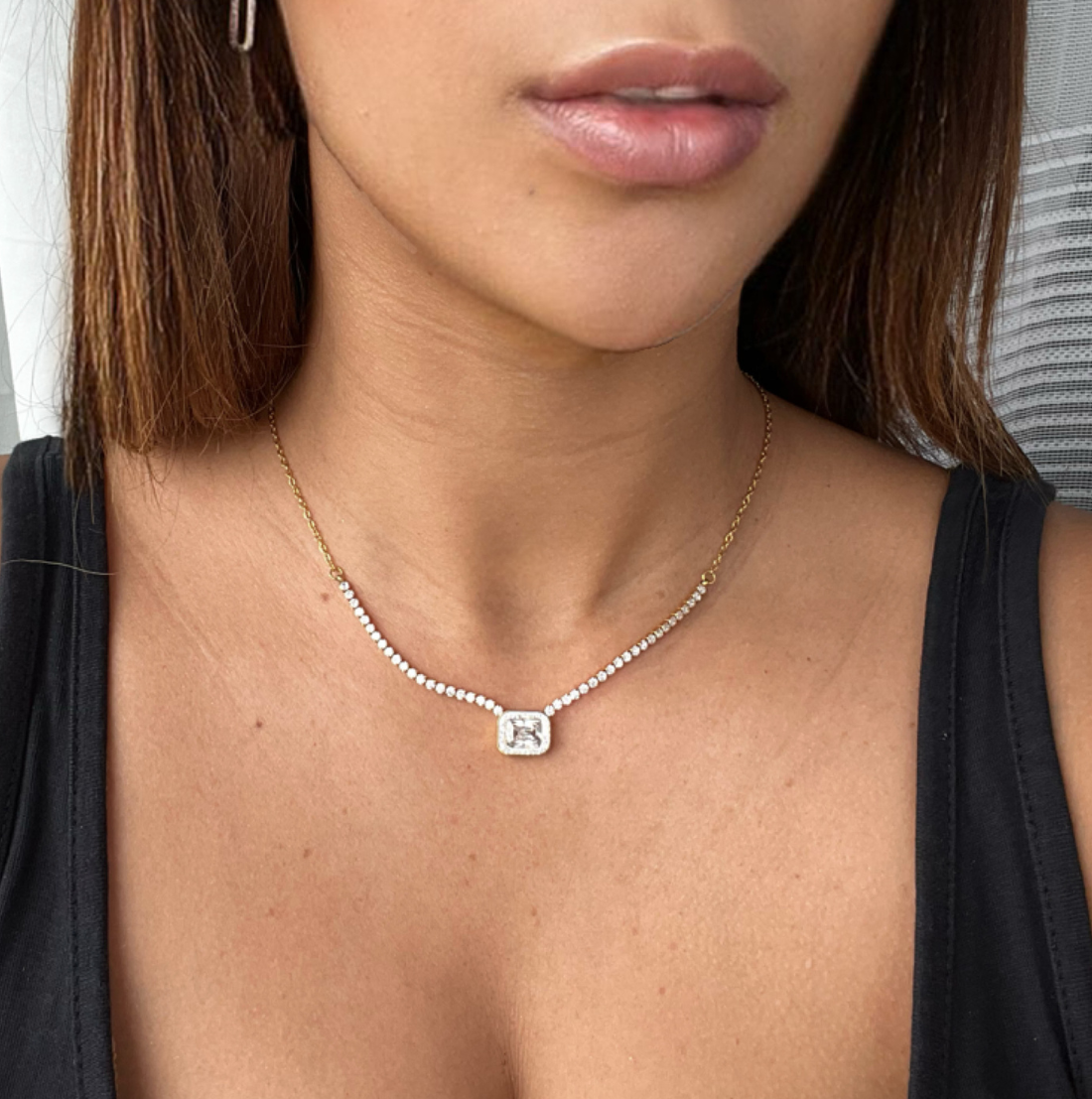 Collier diament - ZAKOUTAA