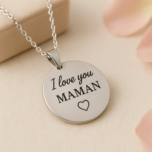 Collier personnalisable pour maman 