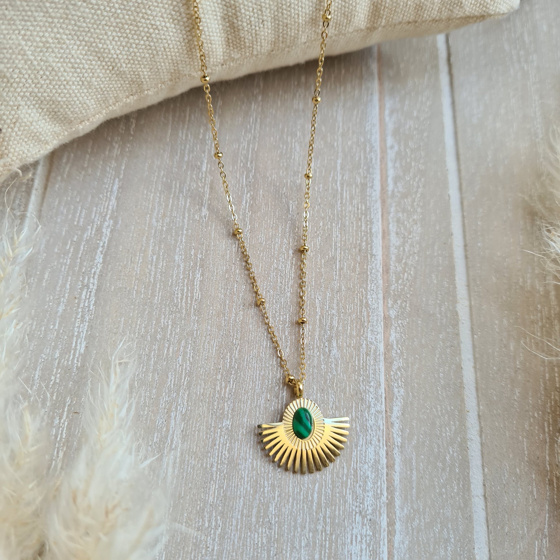 Collier Bohème Chic Demi Soleil - ZAKOUTAA