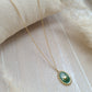Collier Bohème Pierre Vert Ensoleillé - ZAKOUTAA