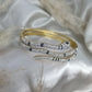 Bracelet coup de cœur serpent diamantée - ZAKOUTAA