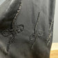 ABAYA FEMME A MOTIF PERLÉ NOIR
