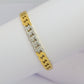 Bracelet Bohème Rigide Tresse et Strass - ZAKOUTAA