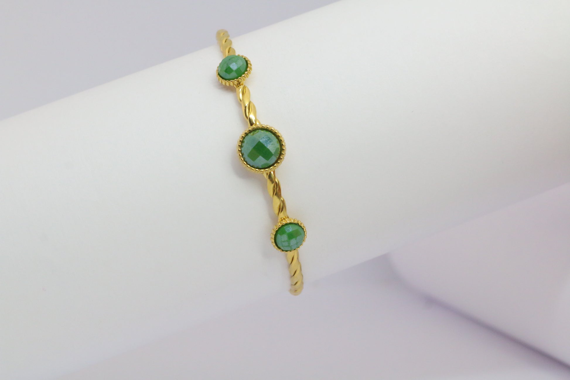 Bracelet bohème au trois diamant - ZAKOUTAA