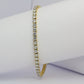 Bracelets doré élégant avec diamants en acier inoxydable - ZAKOUTAA