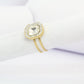 Bague de fiançailles pour femme pas cher