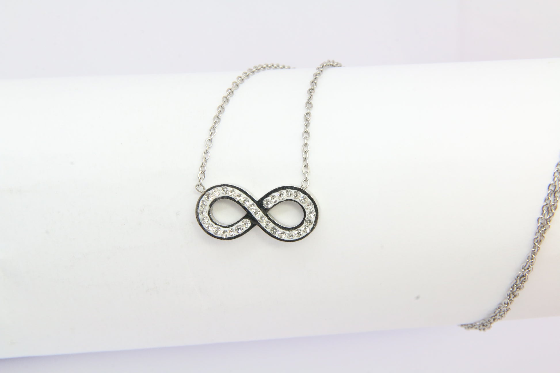 Collier Bohème Infini Couleur Argent - ZAKOUTAA