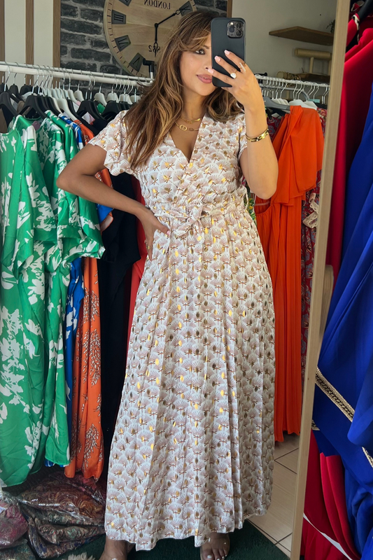 robe banche longue